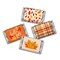 Thanksgiving Fall Candy Party Favors Hershey's Miniatures Chocolate - Hello Fall Leaves